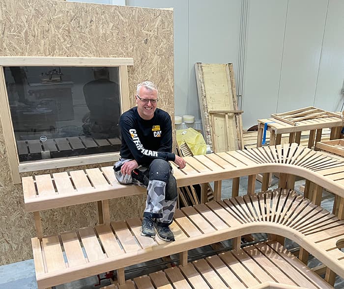 Meie valmistatud saunalavad Disney kruiisilaevale